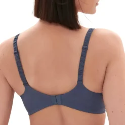 Simone PérèleSoutien-gorge emboitant décolleté plongeant bleu- INTRIGUE