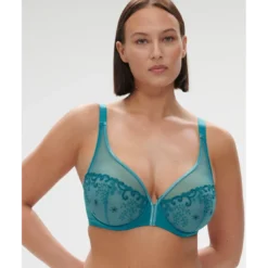 Simone PérèleSoutien Gorge Plongeant avec armature- bleu - DELICE