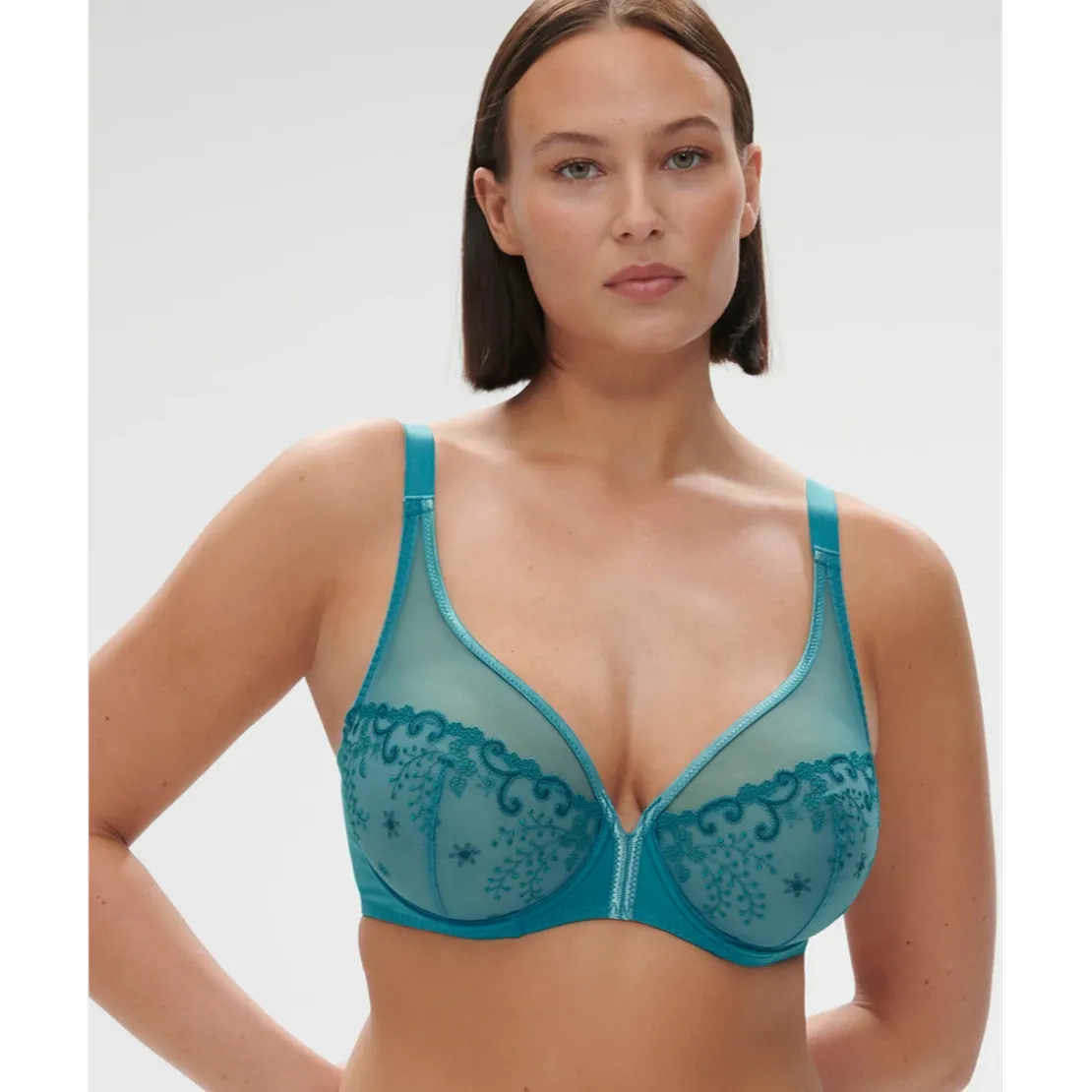 Simone PérèleSoutien Gorge Plongeant avec armature- bleu - DELICE