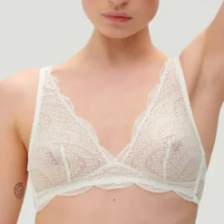 Simone PérèleSoutien-gorge triangle sans armatures - Ivoire- KARMA