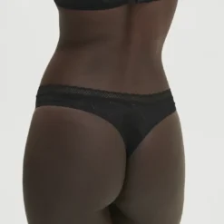Simone PérèleTanga noir- COMETE