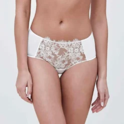 Skarlett BlueShorty Motif floral Blanc - Entice- Entice