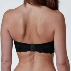 Skarlett BlueSoutien-gorge bandeau armatures - Skarlett Blue Noir- Goddess