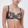Skarlett BlueSoutien-gorge corbeille armatures - Skarlette Blue Noir- Entice