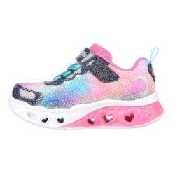 SkechersBasket avec lumière pour fille bleu marine