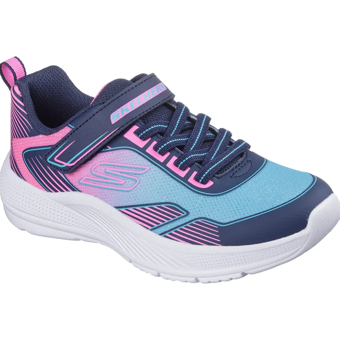 SkechersBasket fille Microspec advance - Oasis point aquatic