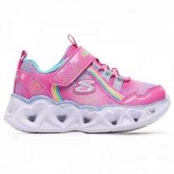 SkechersBasket lumineux HEART LIGHTS - RAINBOW rose/multicolore