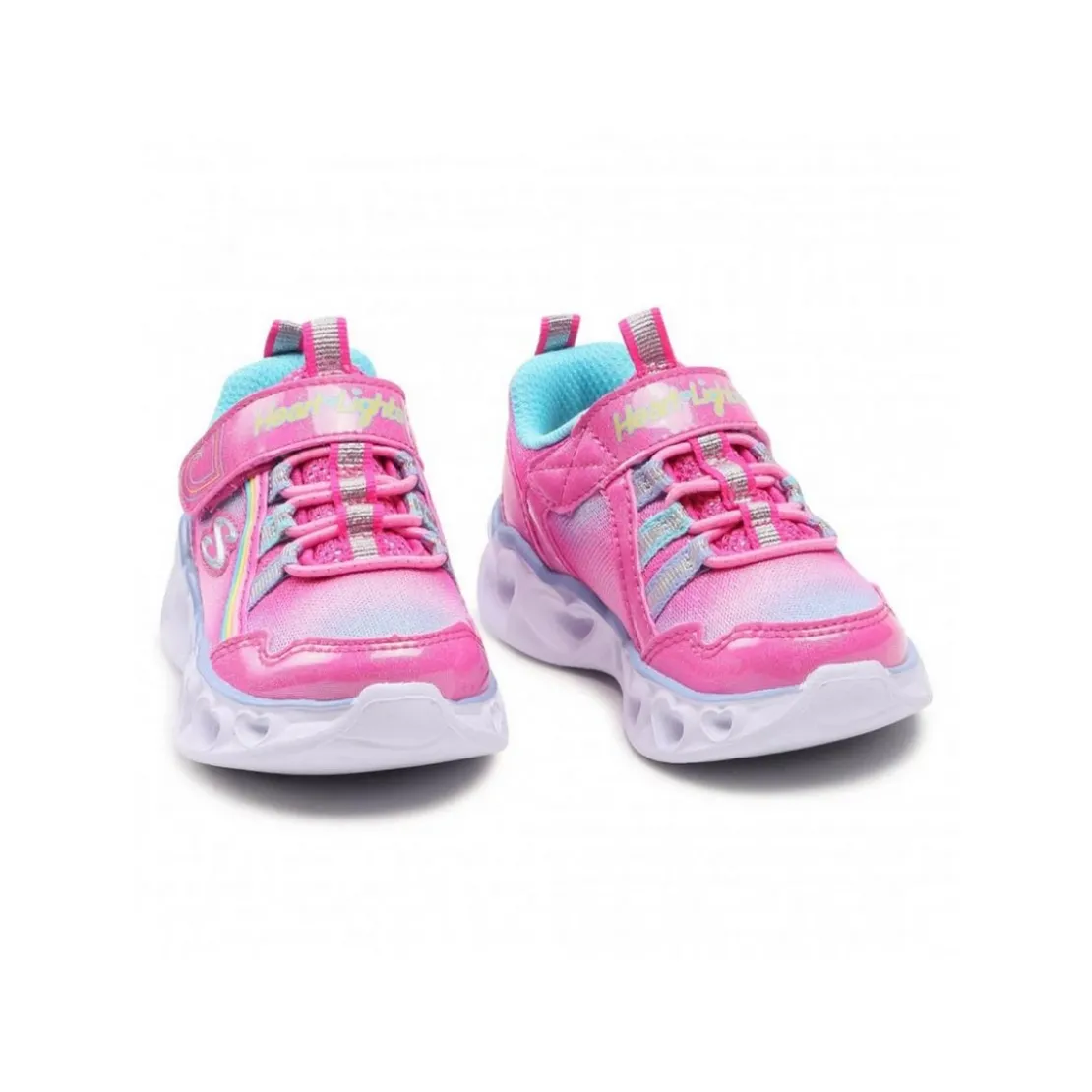 SkechersBasket lumineux HEART LIGHTS - RAINBOW rose/multicolore