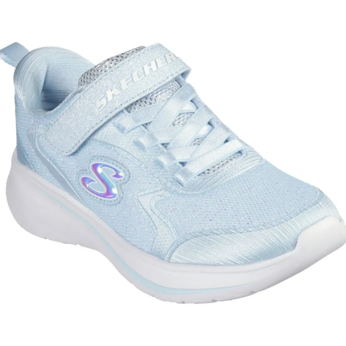 SkechersBaskets fille WAVE 92 bleu ciel