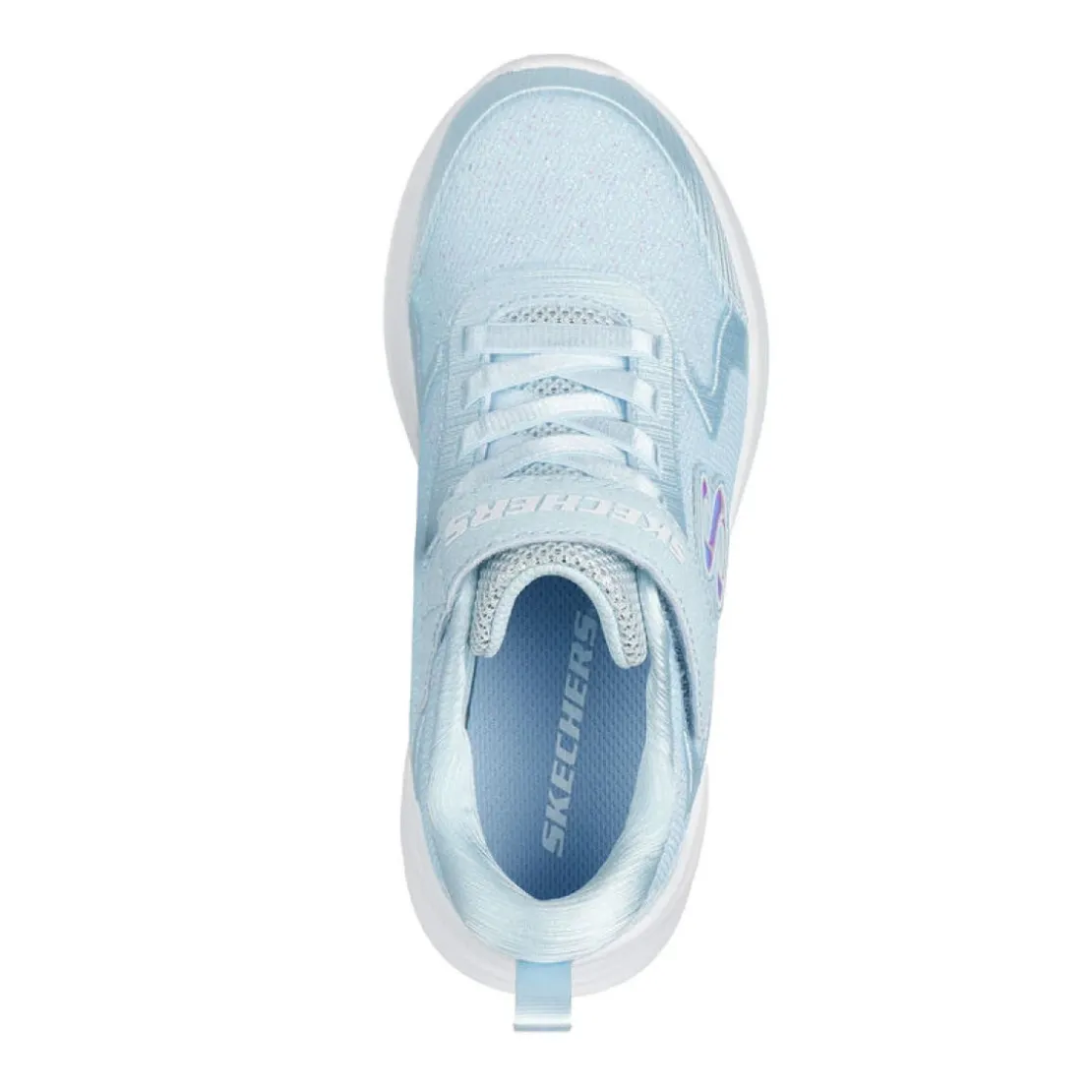 SkechersBaskets fille WAVE 92 bleu ciel