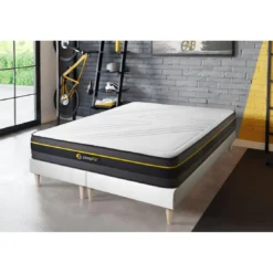 SleepfitEnsemble double sommier matelas ACTIVE a memoire de forme