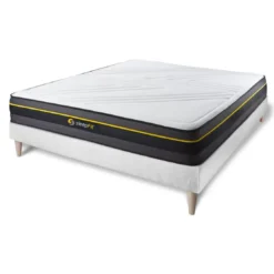 SleepfitEnsemble sommier matelas ACTIVE a memoire de forme