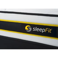 SleepfitPack matelas FLEXY sommier blanc Couette et 2 oreillers