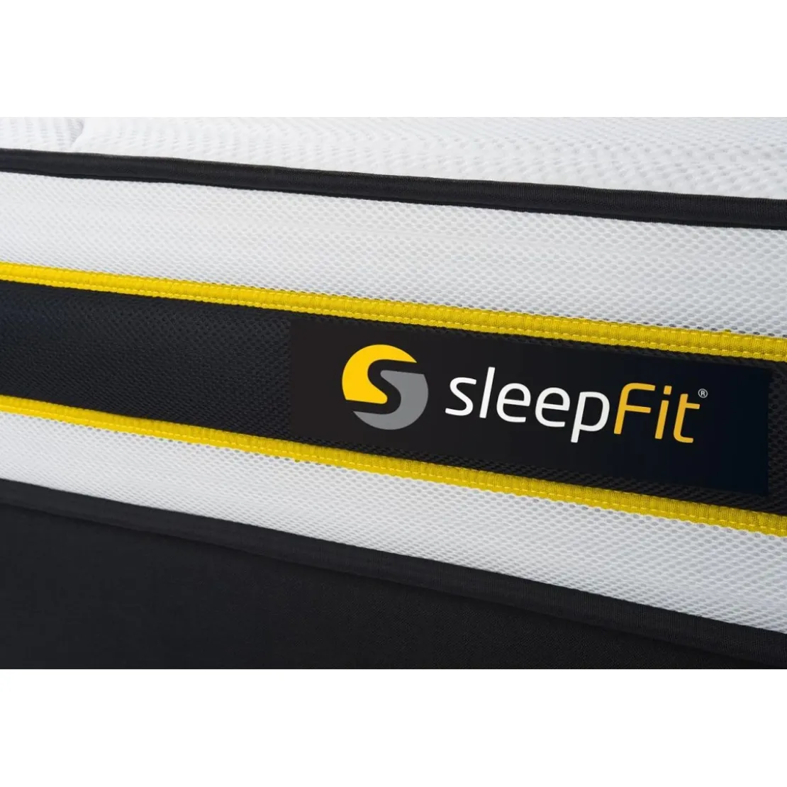 SleepfitPack matelas FLEXY sommier blanc Couette et 2 oreillers