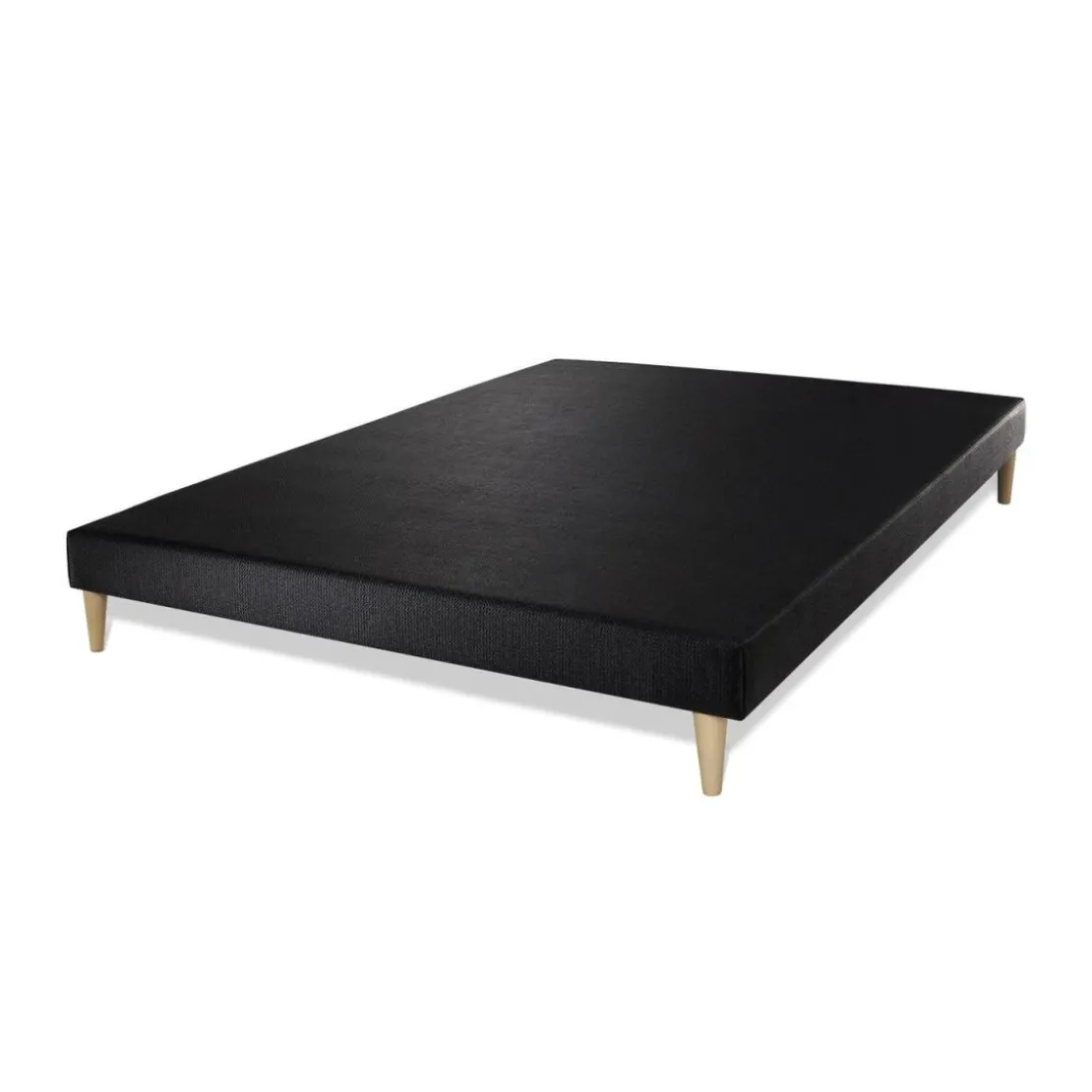 SleepfitPack matelas FLEXY sommier noir Couette et 2 oreillers