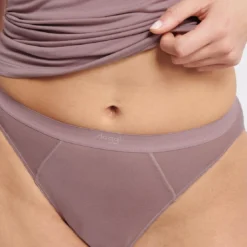 SloggiCulotte échancrée rose en coton-EVER Ease