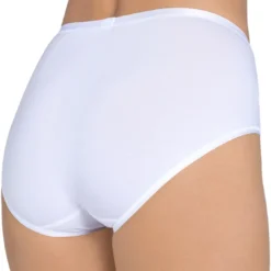 SloggiCulotte taille haute blanche SLW ROMANCE MAX H WHITE- Romance