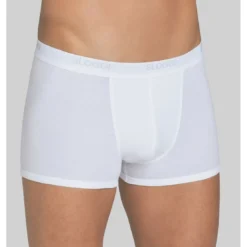 Sloggi MenLot de 3 boxers - Blanc en coton- Basic