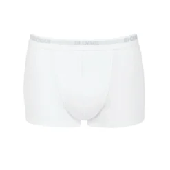 Sloggi MenLot de 3 boxers - Blanc en coton- Basic