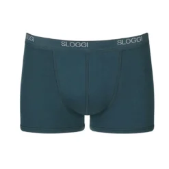 Sloggi MenLot de 3 boxers - Bleu en coton- Basic