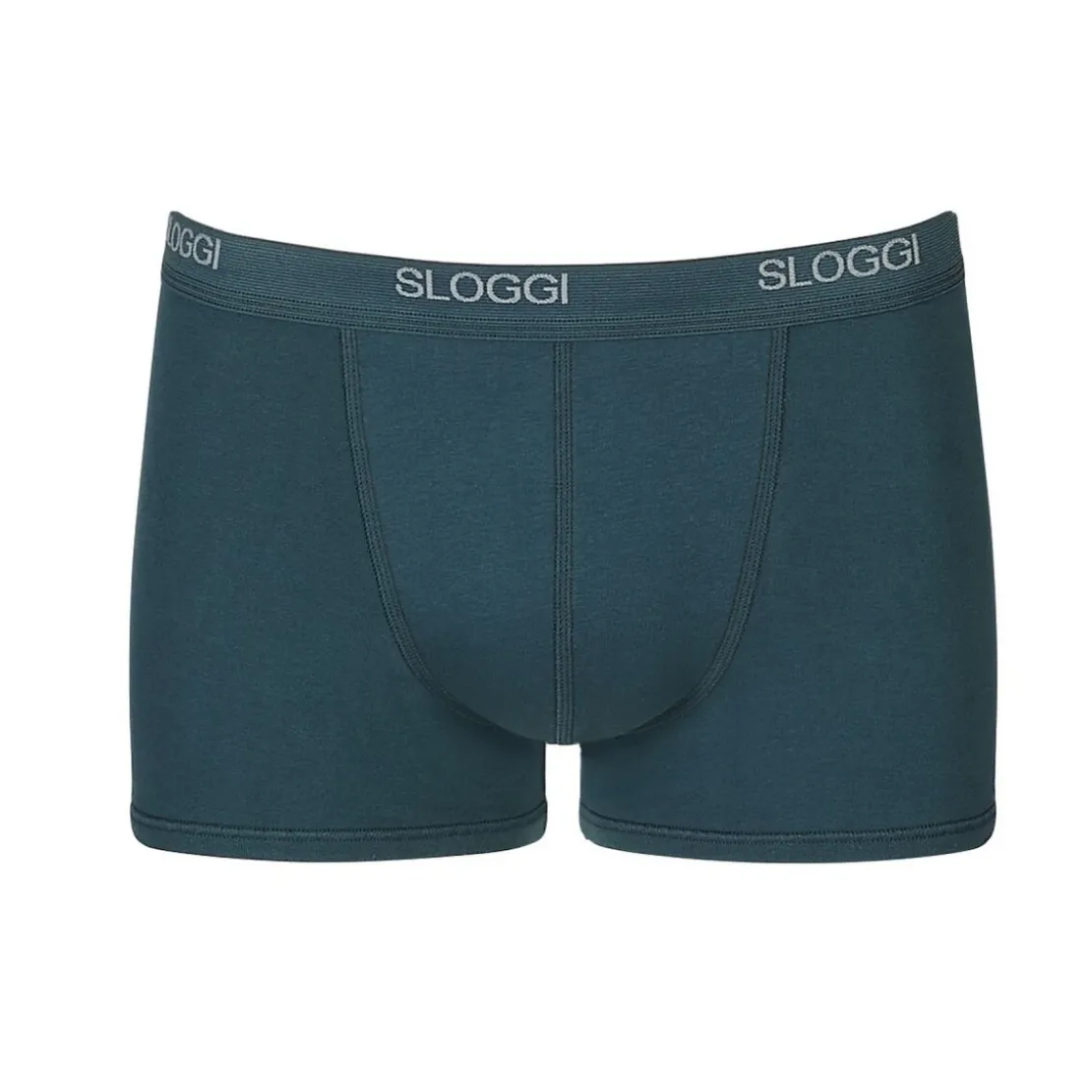Sloggi MenLot de 3 boxers - Bleu en coton- Basic