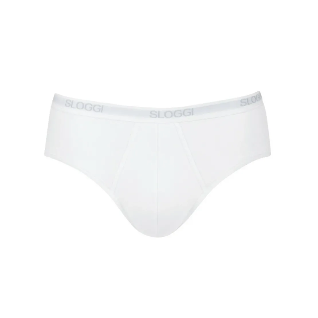 Sloggi MenLot de 3 slips - Blanc en coton- Basic