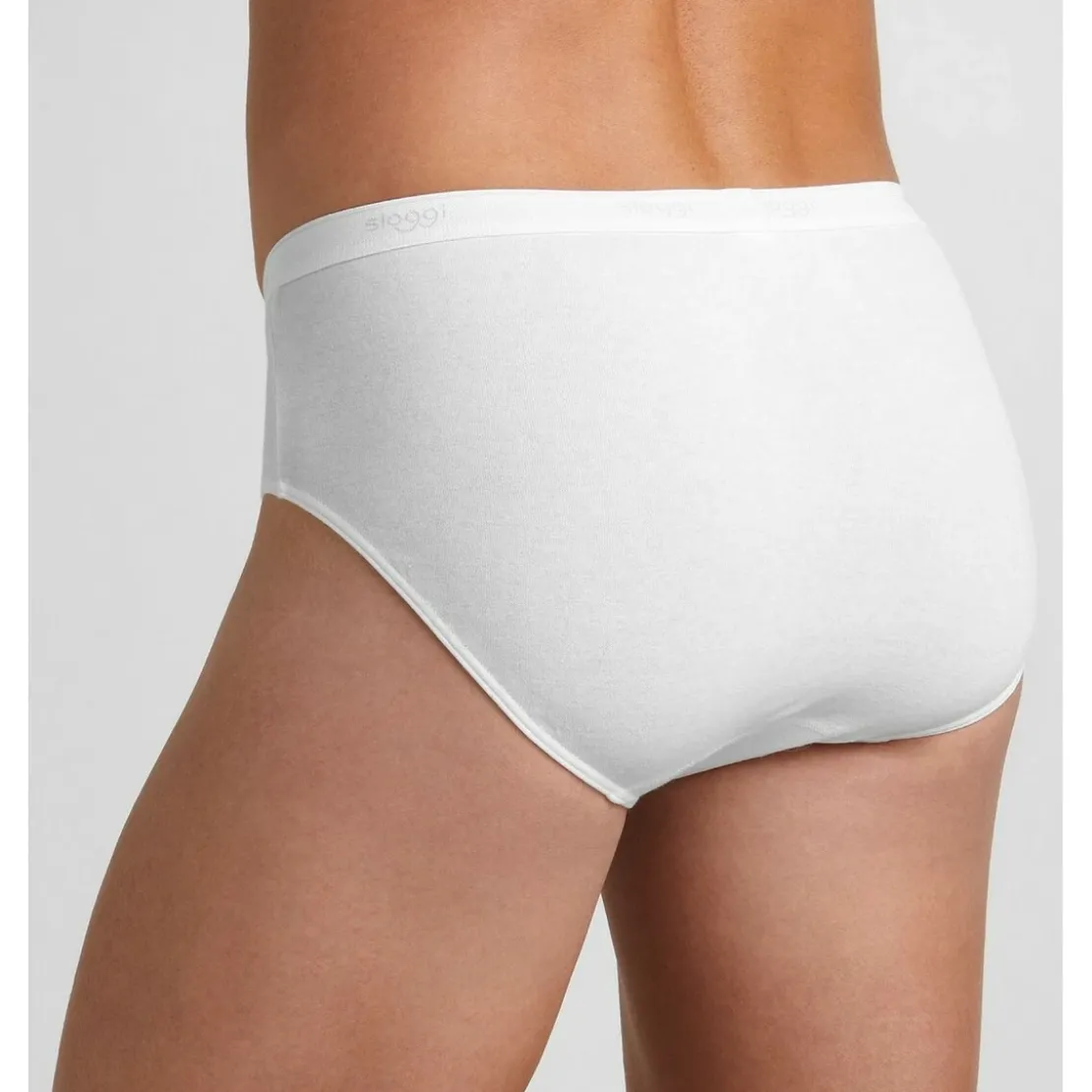 Sloggi MenLot de 3 slips - Blanc en coton- Basic