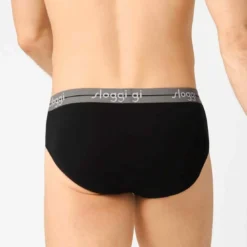 Sloggi MenLot de 2 Slips Homme noir te blanc- SLOGGI MEN START