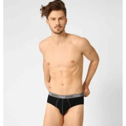 Sloggi MenLot de 2 Slips Homme noir te blanc- SLOGGI MEN START