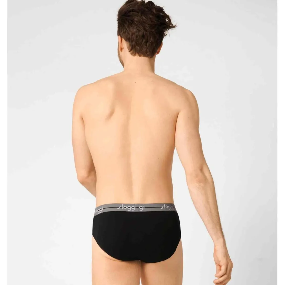 Sloggi MenLot de 2 Slips Homme noir te blanc- SLOGGI MEN START