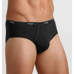 Sloggi MenLot de 3 slips - Noir en coton- Basic