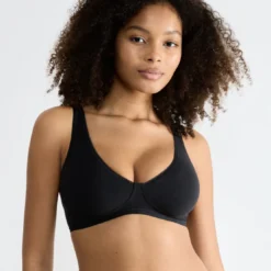 SloggiSoutien-gorge sans armatures noir en coton- sloggi Basic+