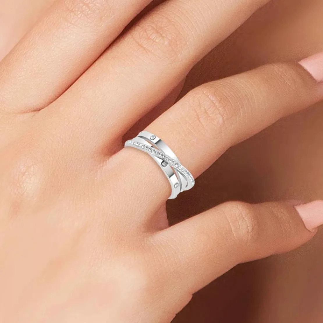 So Charm BijouxBague B2367-ARGENT-8-56 So Charm