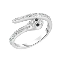 So Charm BijouxBague Femme So Charm - BD2366-ARGENT-DIAMANT - Bague Femme Serpent
