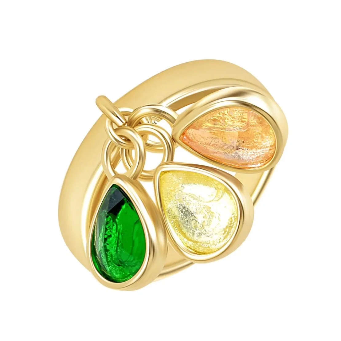 So Charm Bijoux Bague Femme So Charm - B2951 - Bague Femme Dorée