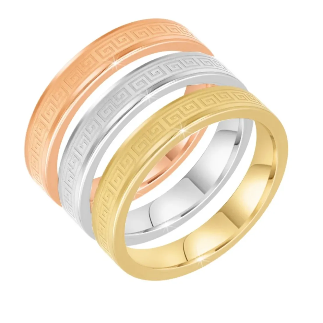 So Charm BijouxBague Femme So Charm - B3392-TRIO-8-56 - Bague Mode Femme