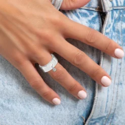 So Charm BijouxBague Femme So Charm - BD1839-ARGENT-DIAMANT - Bague Femme Argentée