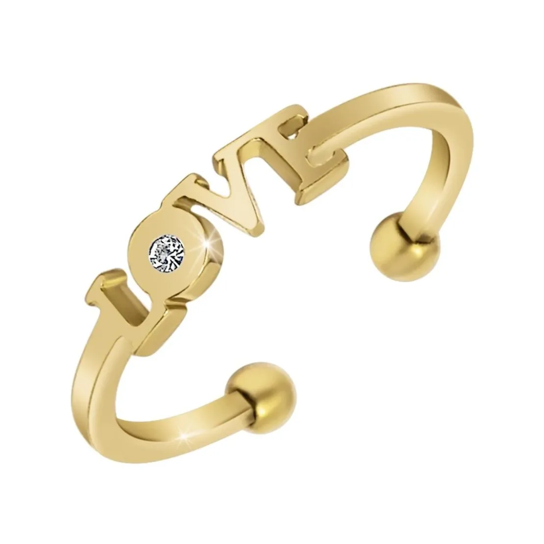 So Charm BijouxBague Femme So Charm - BD4109-DORE - Bague Femme Love