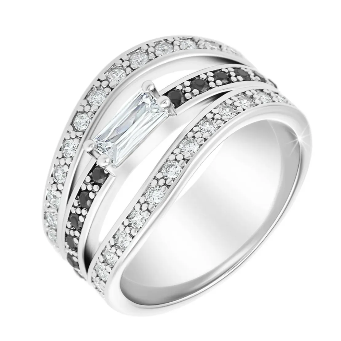 So Charm BijouxBague Femme So Charm - B3345 - Bague Femme Argentée