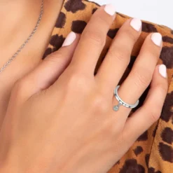 So Charm BijouxBague Femme So Charm - BD2285-ARGENT-7-54-DIAMANT - Bague Femme Argentée