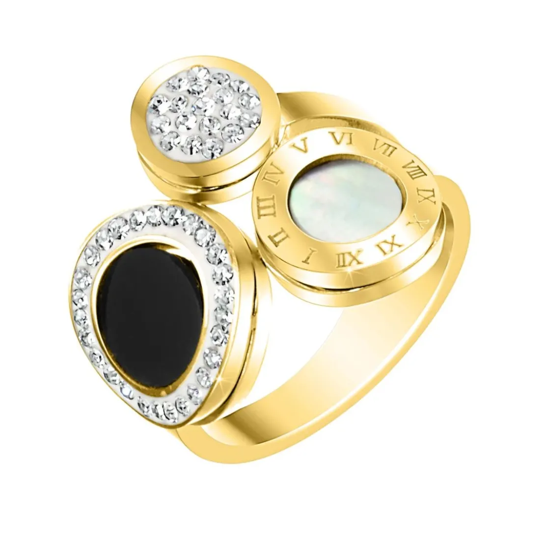 So Charm BijouxBague Femme So Charm - B2572-DORE - Bague Femme Dorée