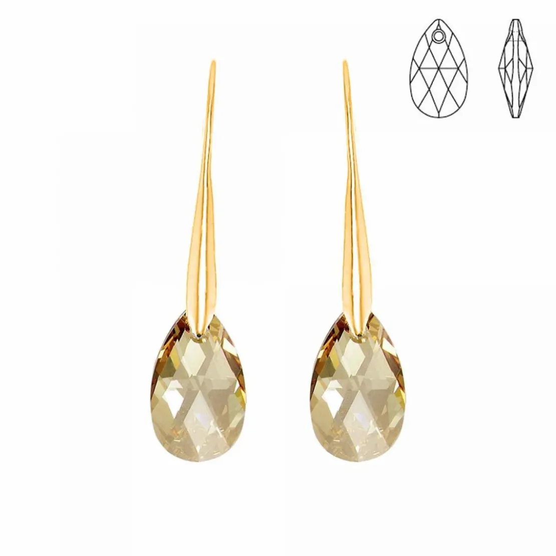 So Charm BijouxBoucles d'oreilles BS010-SE019-GOSH So Charm