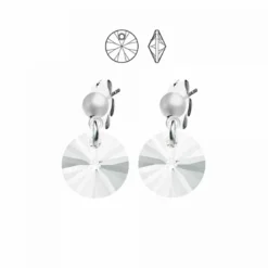 So Charm BijouxBoucles d'oreilles BS121-SE008-CRYS So Charm