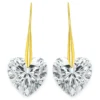 So Charm BijouxBoucles d'oreilles cœur par So Charm® ornée de cristaux Swarovski® BS009-SE019-CRYS