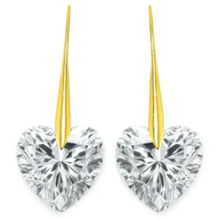 So Charm BijouxBoucles d'oreilles cœur par So Charm® ornée de cristaux Swarovski® BS009-SE019-CRYS