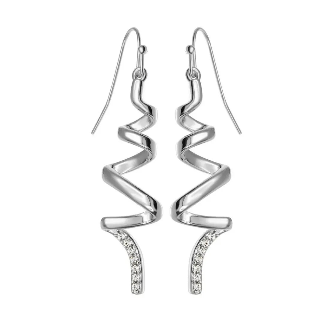 So Charm BijouxBoucles d'oreilles par So Charm® ornée de cristaux Swarovski® BS1549-ARGENT-BO