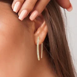 So Charm BijouxBoucles d'oreilles par So Charm® ornée de cristaux Swarovski® BS2114-DORE