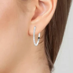 So Charm BijouxBoucles d'oreilles B2103-ARGENT So Charm