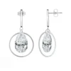 So Charm BijouxBoucles d'oreilles par So Charm® ornée de cristaux Swarovski® BS4414-SE034-IRIS