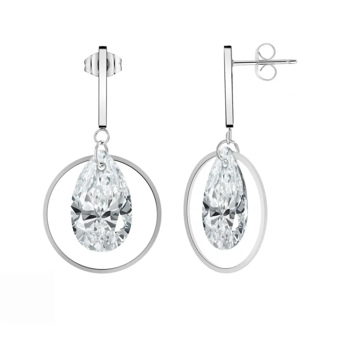 So Charm BijouxBoucles d'oreilles par So Charm® ornée de cristaux Swarovski® BS4414-SE034-IRIS